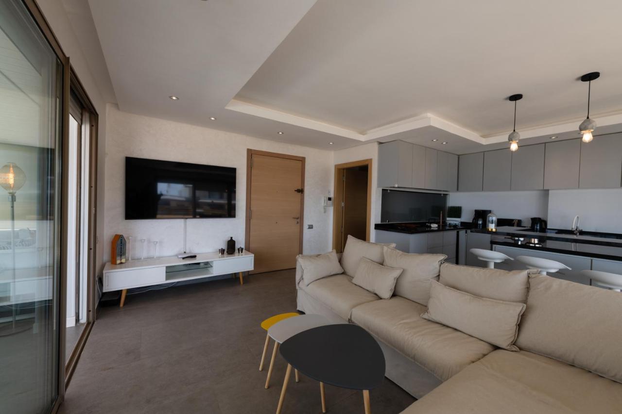 Appartement 300M2 Vue Sur Ocean Prestigia - Plage Des Nations Salé Exterior foto